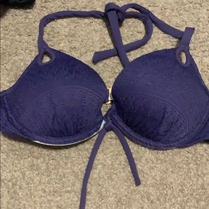 Navy Victoria’s Secret bikini top